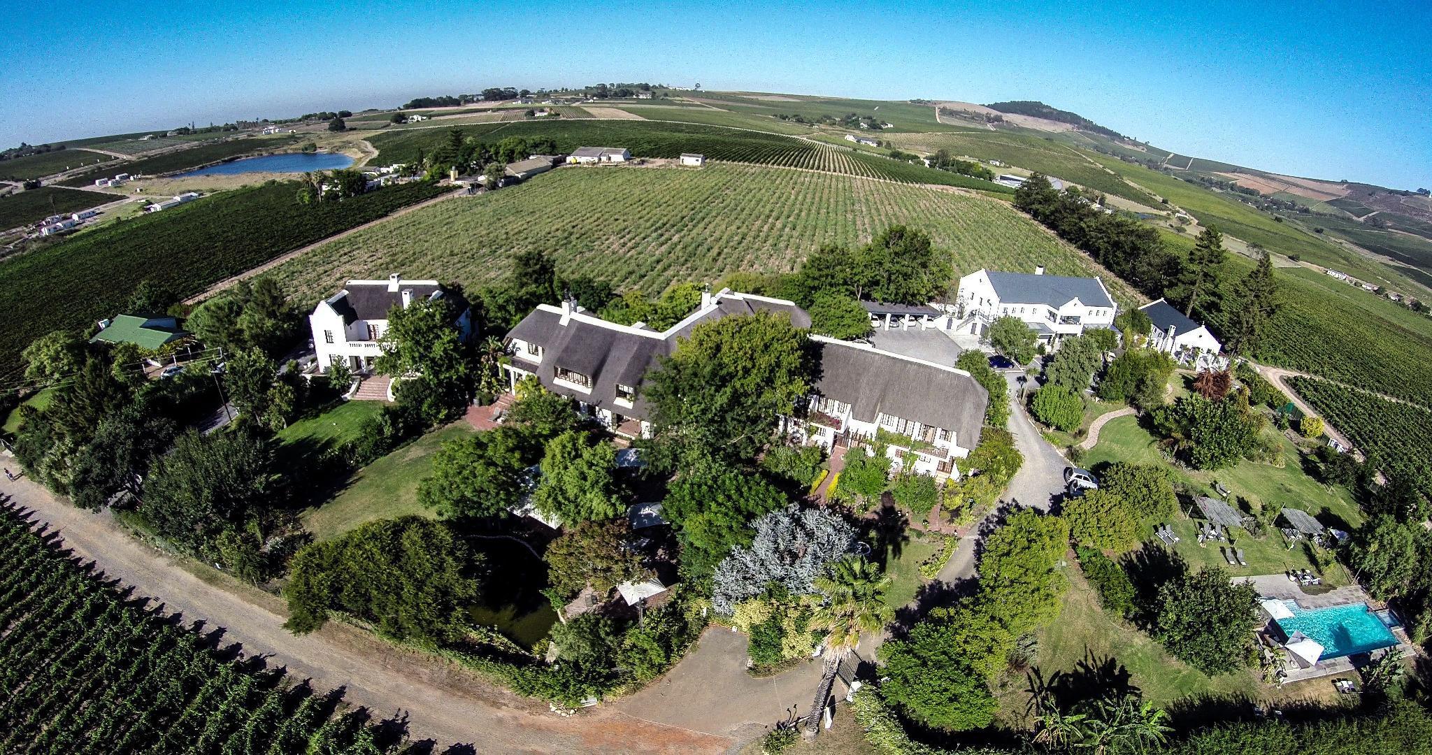 WedgeView Country House y Spa Stellenbosch Exterior foto